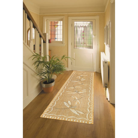 Liora Manne Carmel Dragonfly 8440/22 Beige Rug - Liora Manne - cred8844022