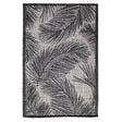 Liora Manne Carmel Fronds 8474/48 Black Rug.