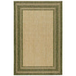 Liora Manne Carmel Multi Border 8425/06 Green Rugs.