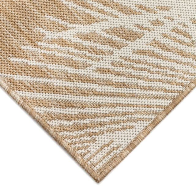 Liora Manne Carmel Palm 8439/12 Beige Rug.