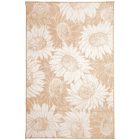 Liora Manne Carmel Sunflower Field 8483/12 Beige Rug - Liora Manne - cre45848312