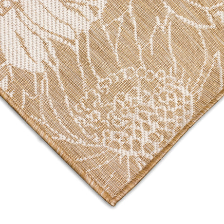 Liora Manne Carmel Sunflower Field 8483/12 Beige Rug - Liora Manne - cre45848312