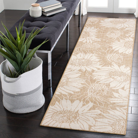 Liora Manne Carmel Sunflower Field 8483/12 Beige Rug - Liora Manne - crer8848312