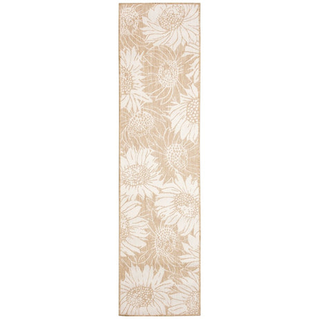 Liora Manne Carmel Sunflower Field 8483/12 Beige Rug - Liora Manne - crer8848312