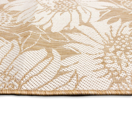 Liora Manne Carmel Sunflower Field 8483/12 Beige Rug - Liora Manne - crer8848312