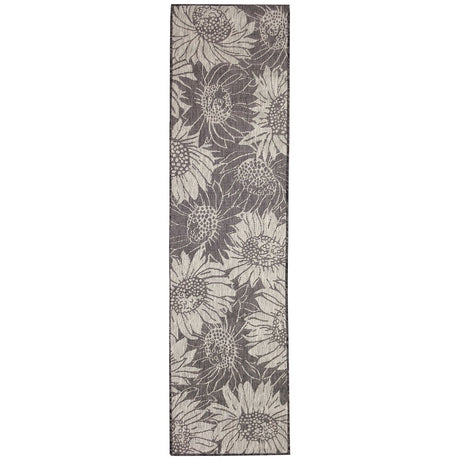 Liora Manne Carmel Sunflower Field 8483/48 Black Rug - Liora Manne - crer8848348