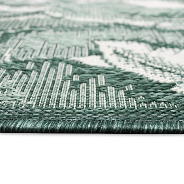 Liora Manne Malibu Fronds 8233/06 Green Rug.