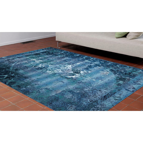 Liora Manne Marina Kermin 8043/03 Blue Rugs.