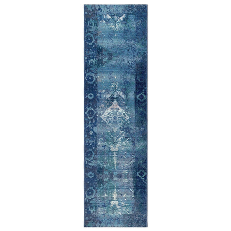 Liora Manne Marina Kermin 8043/03 Blue Rugs.