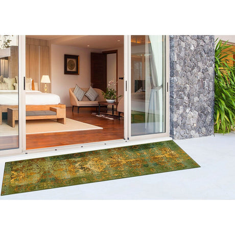 Liora Manne Marina Kermin 8043/06 Green Rugs.