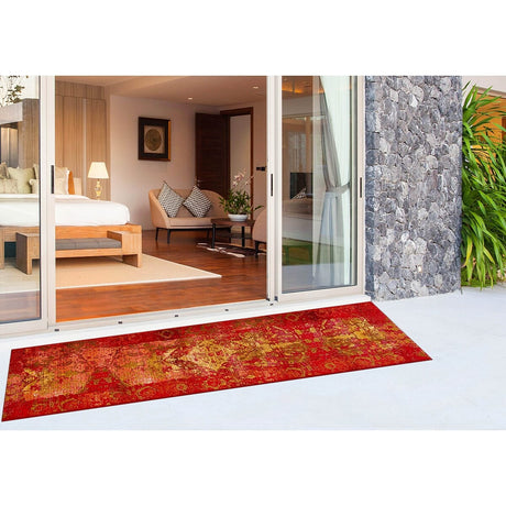 Liora Manne Marina Kermin 8043/17 Saffron Rugs.