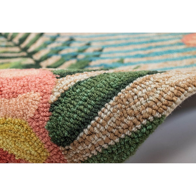 Liora Manne Ravella Tropical 2280/12 Neutral Rugs.