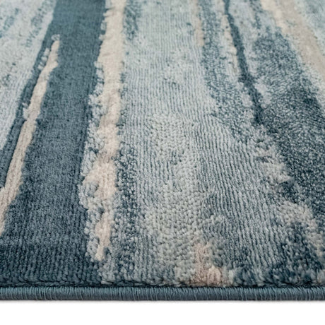 Liora Manne Soho Agate 7100/03 Blue Rug.