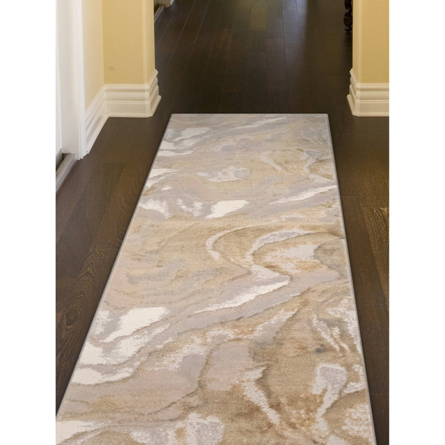 Liora Manne Soho Agate 7100/09 Gold Rug.