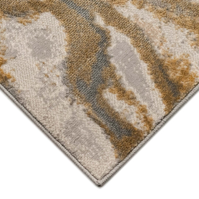 Liora Manne Soho Agate 7100/09 Gold Rug.