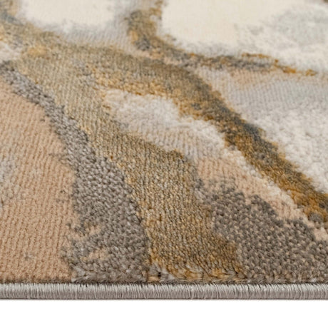 Liora Manne Soho Agate 7100/09 Gold Rug.