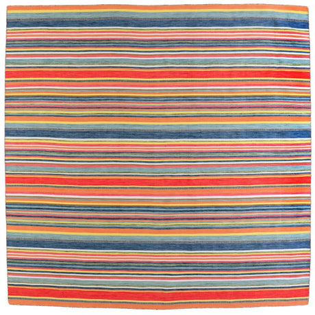 Liora Manne Sonoma Malibu Stripe 6258/14 Orange Rug.