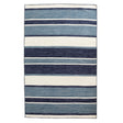 Liora Manne Sorrento Boat Stripe 6317/33 Navy Rug.