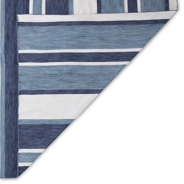 Liora Manne Sorrento Boat Stripe 6317/33 Navy Rug.