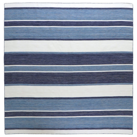 Liora Manne Sorrento Boat Stripe 6317/33 Navy Rug.