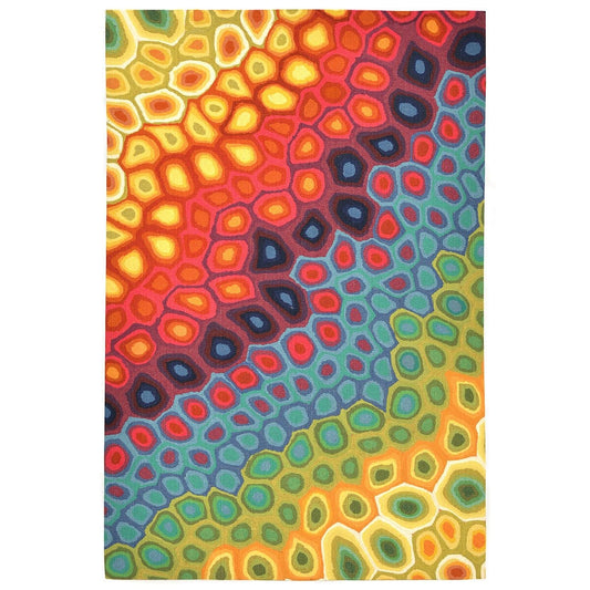 Liora Manne Visions Iv Pop Swirl 4127/44 Multi Rugs - Liora Manne - vgh23412744