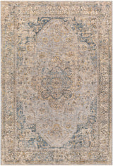 Livabliss Aspendos Aps - 2303 Mustard, Ink Blue, Blue, Denim Rugs - Livabliss - aps2303 - 23