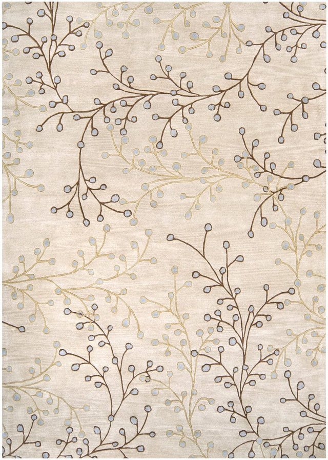 Livabliss Athena ath - 5008 Ivory / Tan / Chocolate / Pale Blue Rugs - Livabliss - ath5008 - 4rd