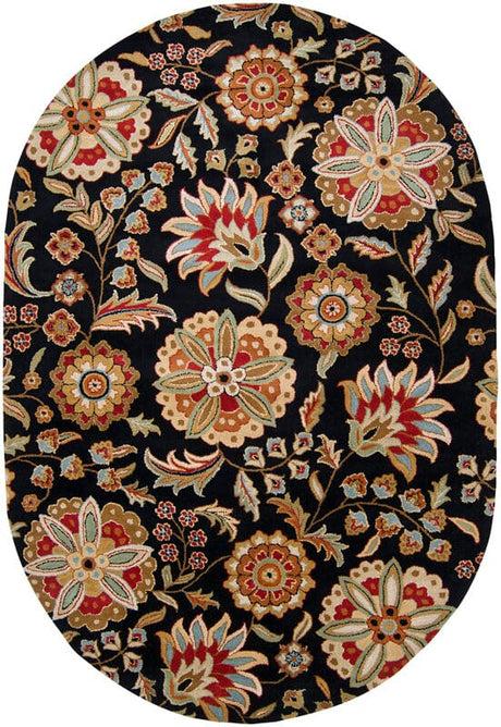 Livabliss Athena ath - 5017 Black / Red / Gold / Rust Rugs - Livabliss - ath5017 - 24hm