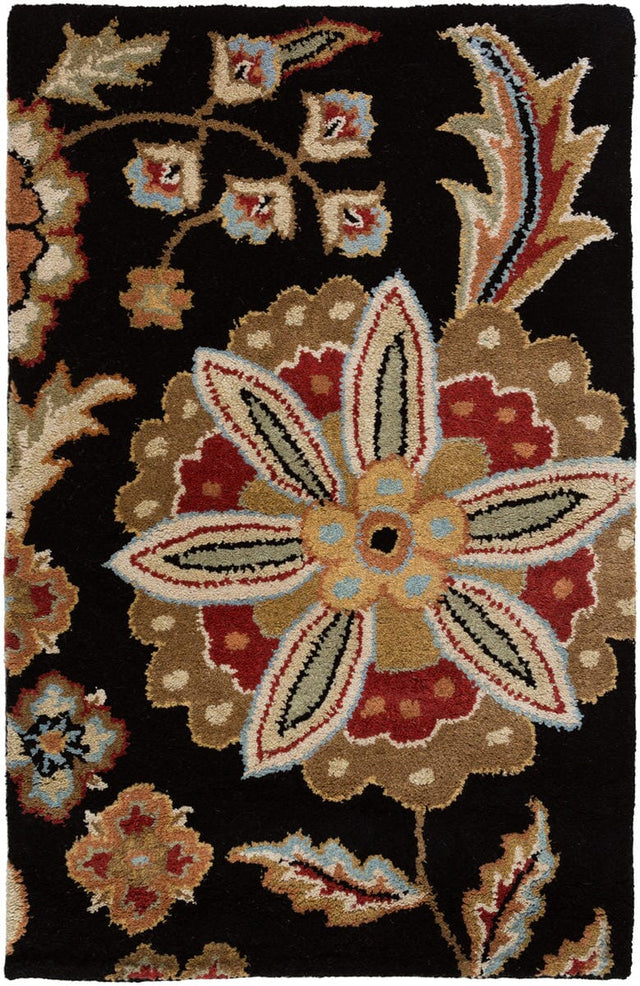 Livabliss Athena ath - 5017 Black / Red / Gold / Rust Rugs - Livabliss - ath5017 - 24hm