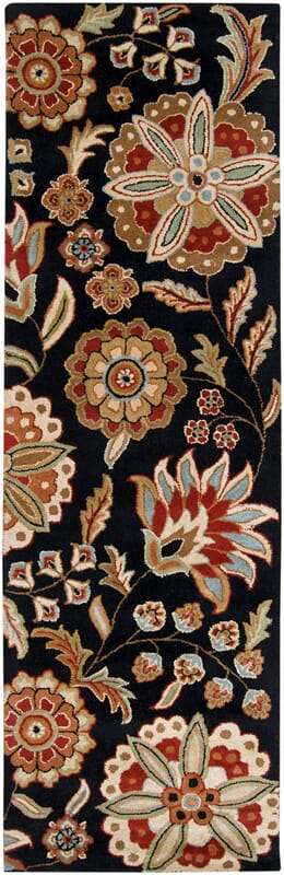 Livabliss Athena ath - 5017 Black / Red / Gold / Rust Rugs - Livabliss - ath5017 - 268