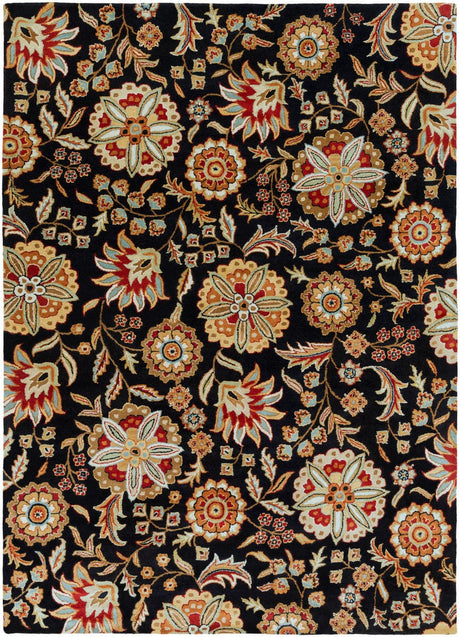 Livabliss Athena ath - 5017 Black / Red / Gold / Rust Rugs - Livabliss - ath5017 - 4rd