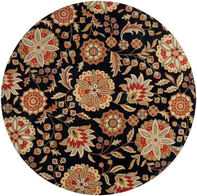 Livabliss Athena ath - 5017 Black / Red / Gold / Rust Rugs - Livabliss - ath5017 - 4rd