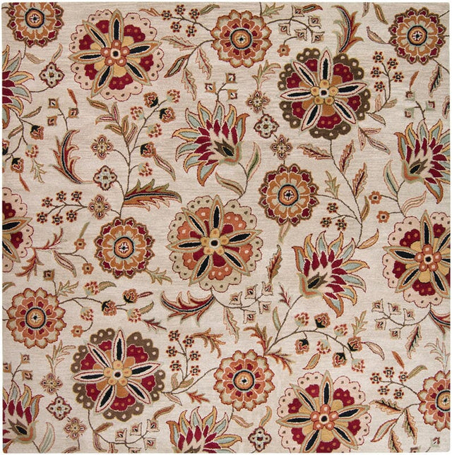 Livabliss Athena ath - 5035 Ivory / Red / Brown / Black Rugs - Livabliss - ath5035 - 4sq