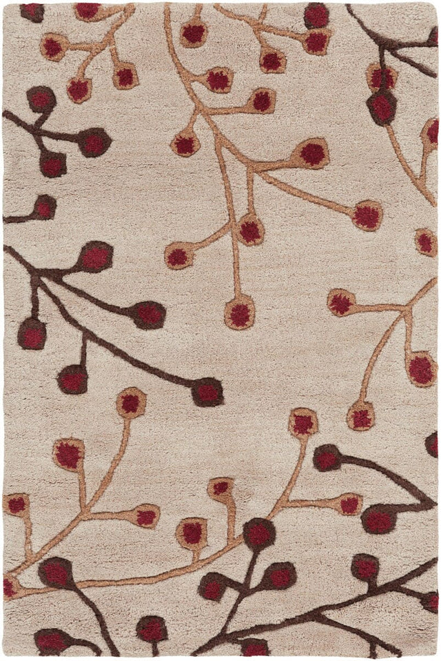 Livabliss Athena Ath - 5053 Burgundy, Camel, Dark Brown Rugs - Livabliss - ath5053 - 69ov