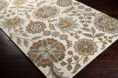 Livabliss Athena Ath - 5063 Ivory / Brown Sugar / Desert Sand Rugs - Livabliss - ath5063 - 4rd