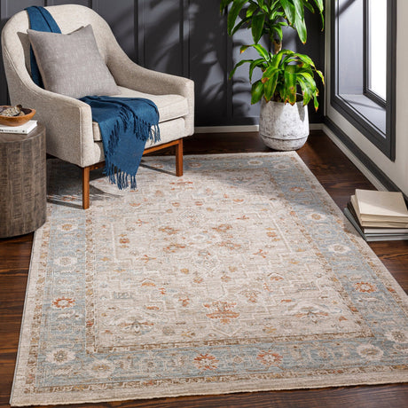 Livabliss Avant Garde Avt - 2316 Sage, Olive, Burnt Orange, Denim Rugs - Livabliss - avt2316 - 23