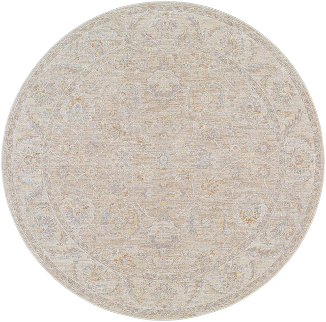 Livabliss Avant Garde Avt - 2382 Ash, Light Silver, Metallic - Silver, Khaki Rug - Livabliss - avt2382 - 23