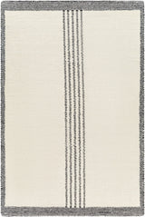 Livabliss Brook Bko - 2306 Black, Butter Rug - Livabliss - bko2306 - 23