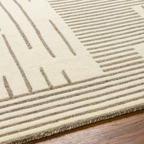 Livabliss Brook Bko - 2311 Charcoal, Beige Rug - Livabliss - bko2311 - 23