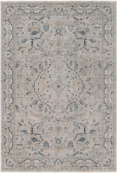 Livabliss Brunswick Bwk - 2314 Dark Green, Sage, Denim, Beige Rugs - Livabliss - bwk2314 - 23