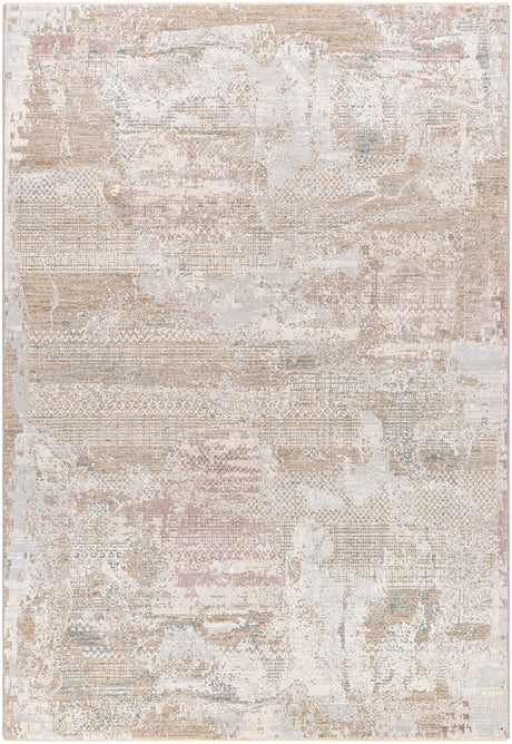 Livabliss Brunswick Bwk - 2331 Cream, Light Slate, Taupe, Tan, Dusty Pink, Blue Rug - Livabliss - bwk2331 - 23