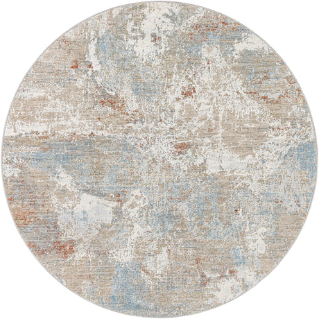 Livabliss Brunswick Bwk - 2335 Taupe, Gray, Cream, Blue, Light Slate, Seafoam Rug - Livabliss - bwk2335 - 23