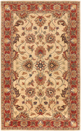 Livabliss Caesar cae - 1001 Beige / Rust Red / Sage / Chocolate Rugs - Livabliss - cae1001 - 23