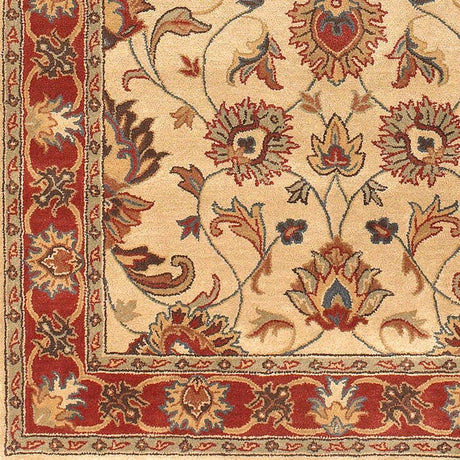 Livabliss Caesar cae - 1001 Beige / Rust Red / Sage / Chocolate Rugs - Livabliss - cae1001 - 23