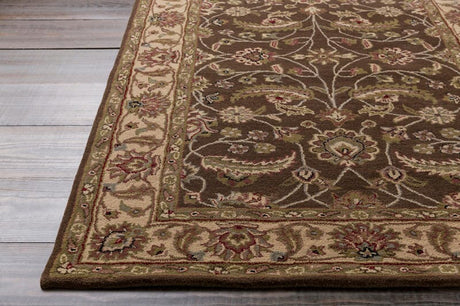 Livabliss Caesar cae - 1003 Chocolate / Forest / Beige Rugs - Livabliss - cae1003 - 23