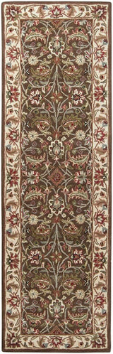 Livabliss Caesar cae - 1003 Chocolate / Forest / Beige Rugs - Livabliss - cae1003 - 268