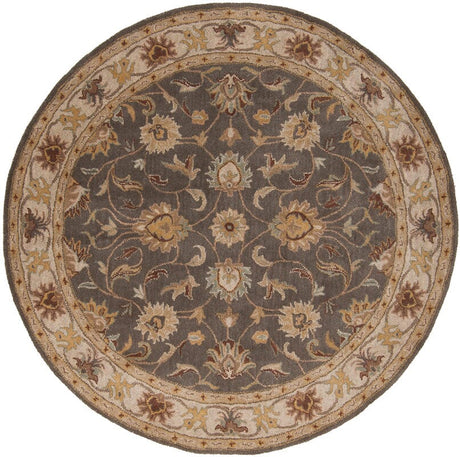 Livabliss Caesar cae - 1005 Charcoal / Beige / Brown / Gold Rugs - Livabliss - cae1005 - 4rd