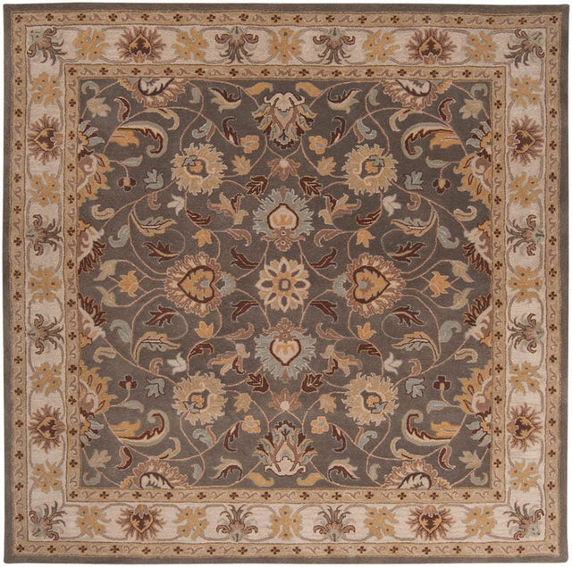 Livabliss Caesar cae - 1005 Charcoal / Beige / Brown / Gold Rugs - Livabliss - cae1005 - 4sq