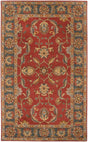 Livabliss Caesar cae - 1007 Rust Red / Kerry Blue / Taupe Rugs - Livabliss - cae1007 - 23