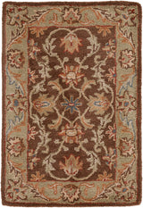 Livabliss Caesar cae - 1009 Chocolate / Rust / Sage / Beige Rugs - Livabliss - cae1009 - 24hm